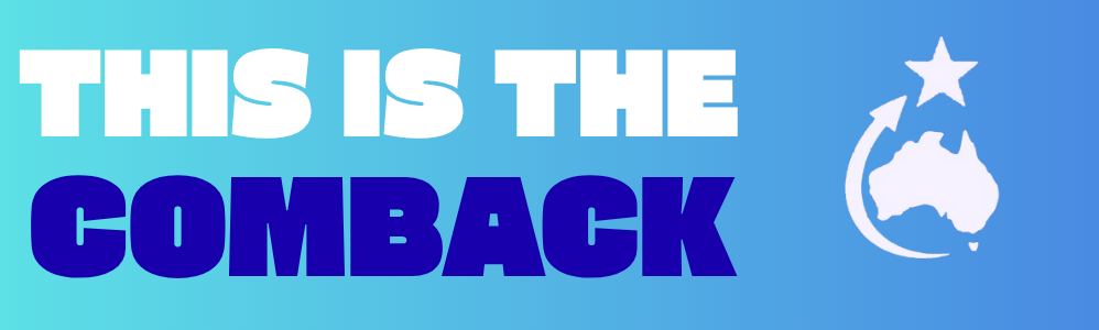 This is the comeback
